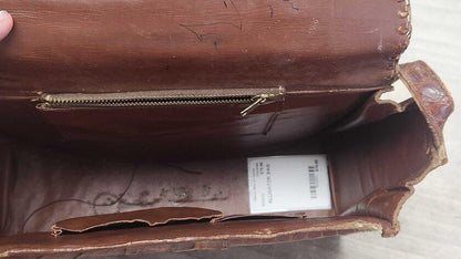 Vintage Genuine Alligator Purse Handbag With Head Body Legs