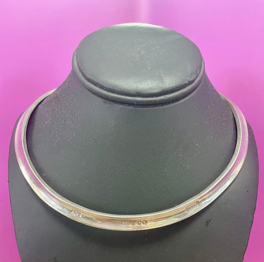 TIFFANY WIDE CUFF NECKLACE