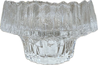 VINTAGE IITTALA FINLAND GLASS BOWL/TEALIGHT HOLDER