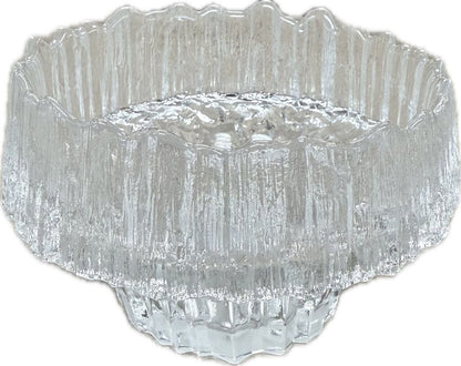 VINTAGE IITTALA FINLAND GLASS BOWL/TEALIGHT HOLDER