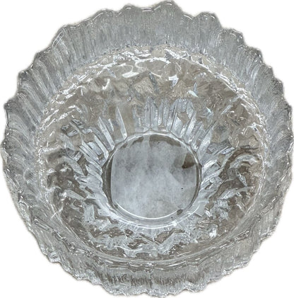 VINTAGE IITTALA FINLAND GLASS BOWL/TEALIGHT HOLDER