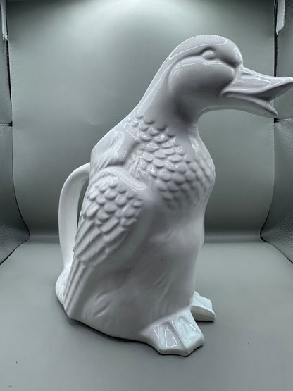 VINTAGE CERAMIC DUCK PITCHER