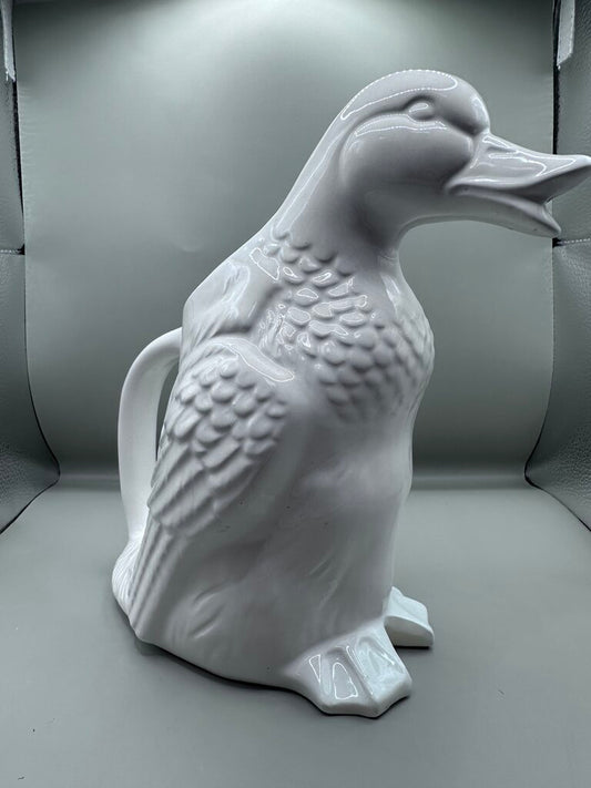 VINTAGE CERAMIC DUCK PITCHER