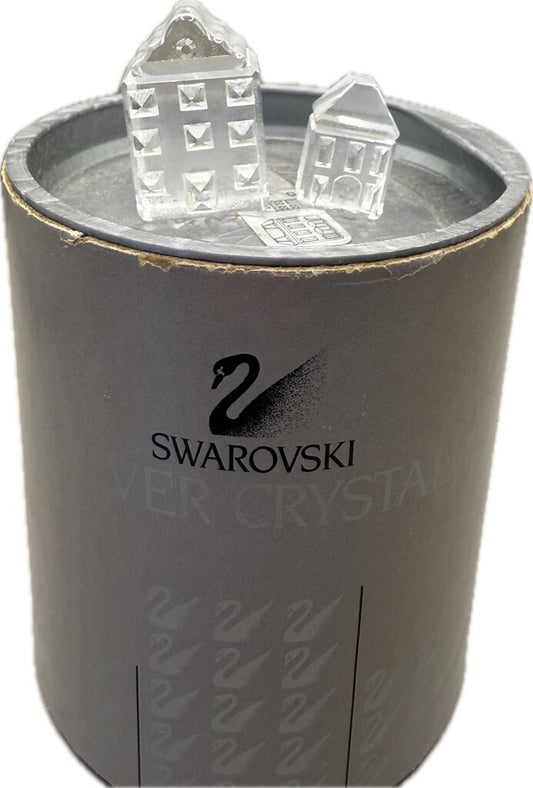 Swarovski Crystal Figurine City Houses 7474