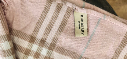 BURBERRY WOOL SCARF 65x28