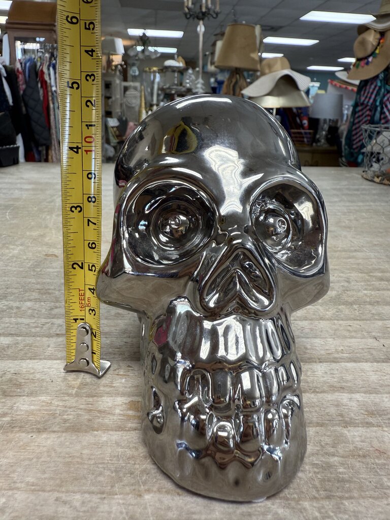 SKULL HEAD PIGGY BANK