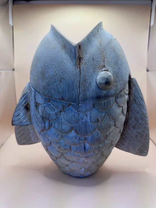 WOODEN FISH DECOR