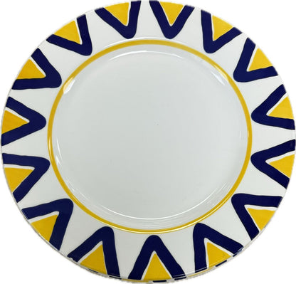 CERAMICA QUADRIFOGLIO DINNER PLATES SET OF 8