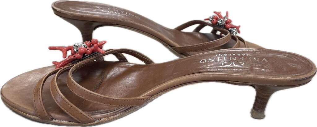 VALENTINO KITTEN HEEL SANDALS