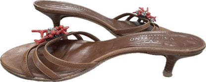 VALENTINO KITTEN HEEL SANDALS
