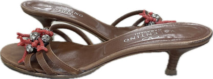 VALENTINO KITTEN HEEL SANDALS