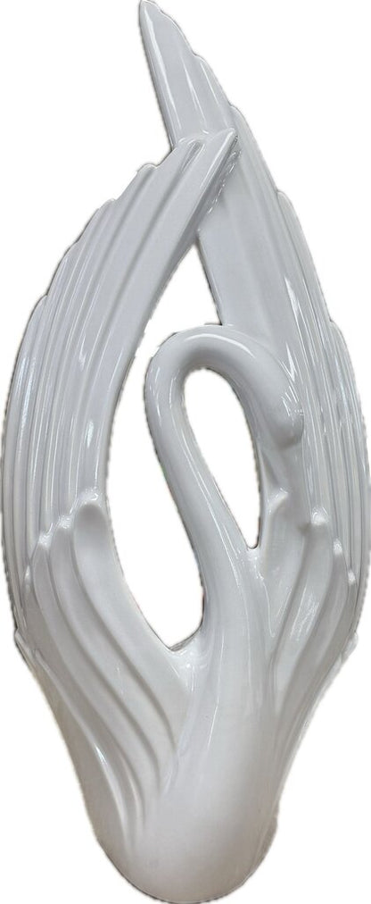 VINTAGE MCM HEAGAR SWAN SCULPTURE