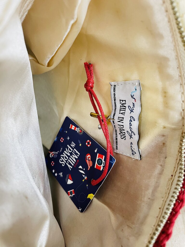 MY BEACHY SIDE X EMILY IN PARIS SAILBOAT CLUTCH