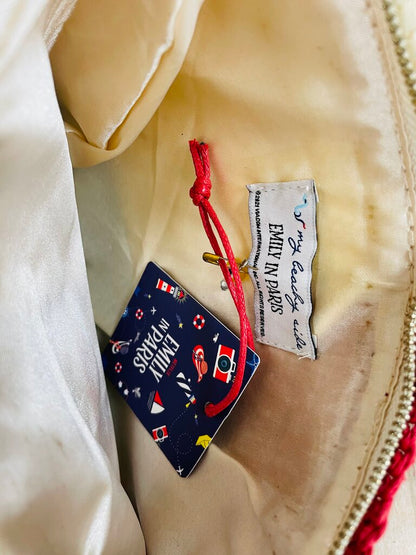 MY BEACHY SIDE X EMILY IN PARIS SAILBOAT CLUTCH