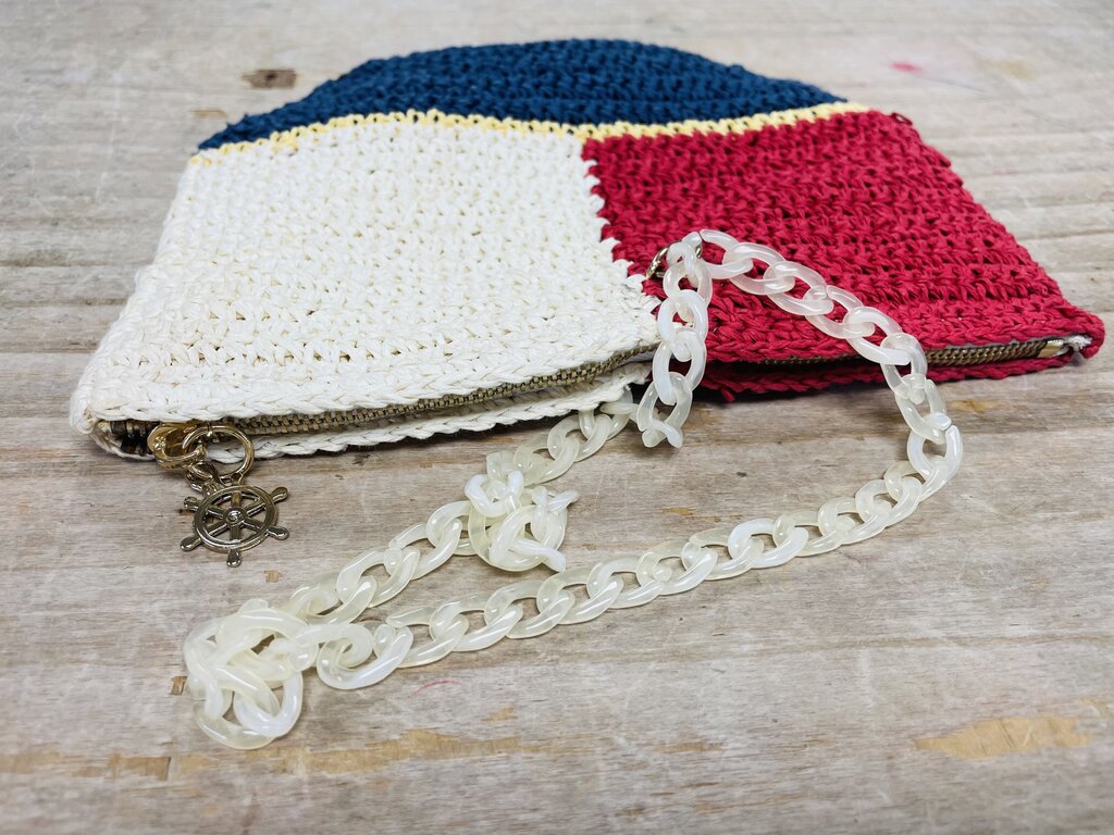 MY BEACHY SIDE X EMILY IN PARIS SAILBOAT CLUTCH