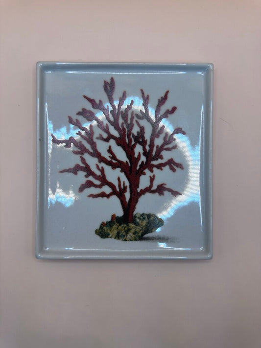 RARE FABIENNE JOUVIN PARIS PORCELAIN TRINKET DISH