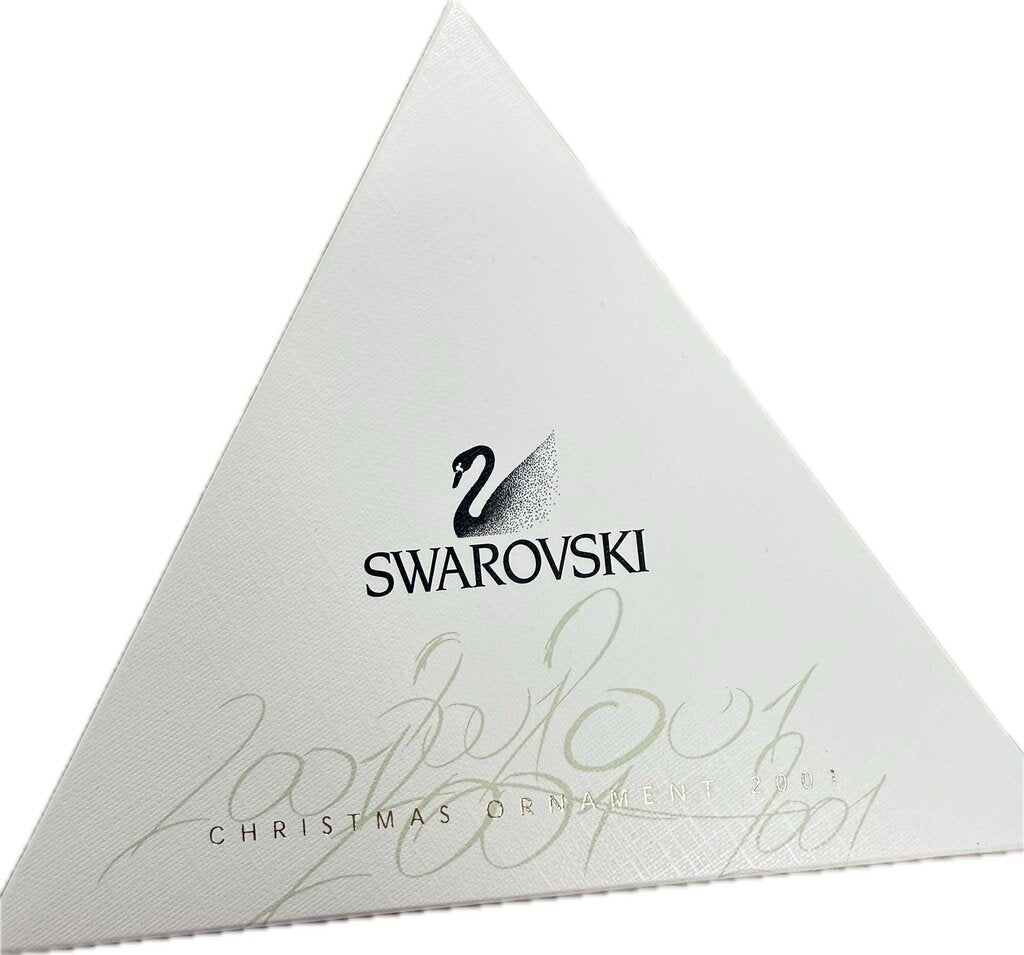 SWAROVSKI CHRISTMAS 2001 SNOWFLAKE ORNAMENT
