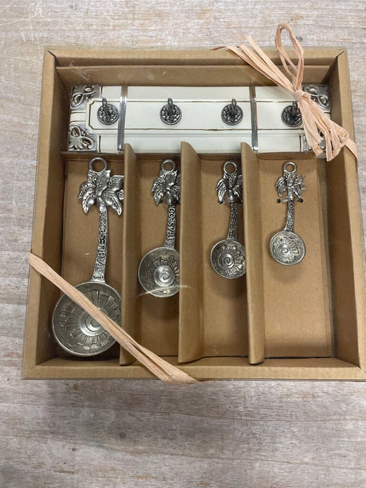 PALM TREE MEASURING SPOONS (NEW)