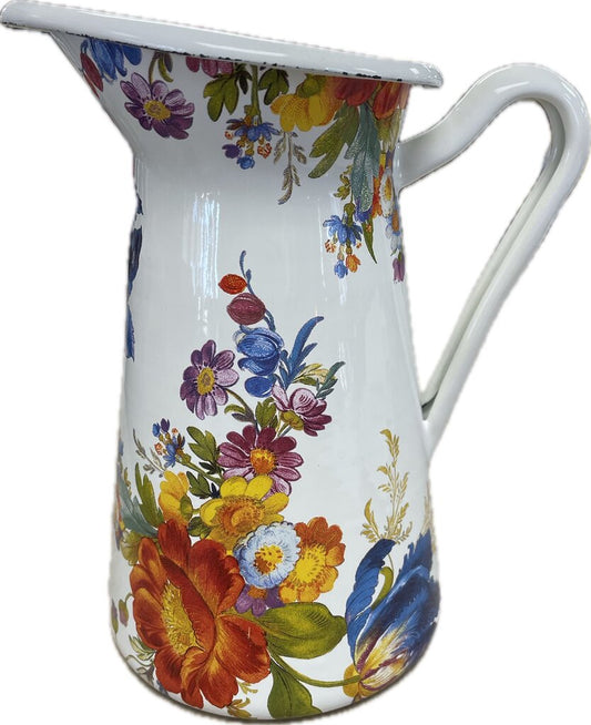 MACKENZIE CHILDS FLOWER MARKET PITCHER