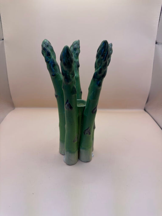 PATRICIA GARRETT ASPARAGUS CANDLE HOLDER