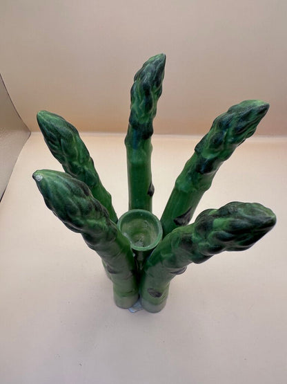 PATRICIA GARRETT ASPARAGUS CANDLE HOLDER