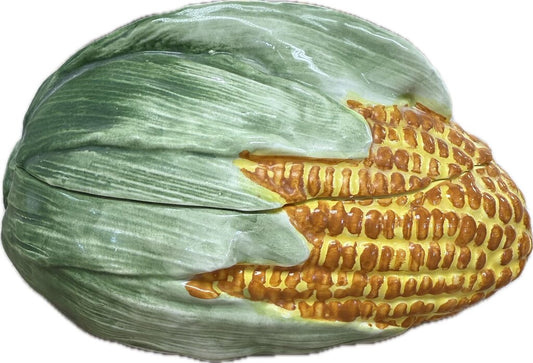 LIDDED CORN DISH