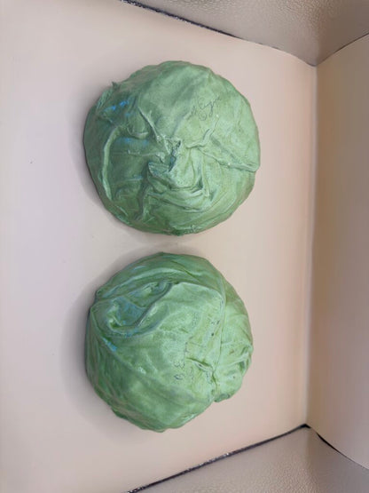 B. EIGEN SIGNED CABBAGE BOWLS (2)