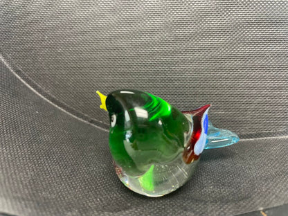 VINTAGE MURANO GLASS BIRD