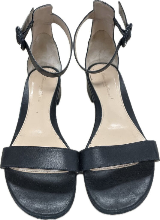 GIANVITO ROSSI LEATHER SANDALS