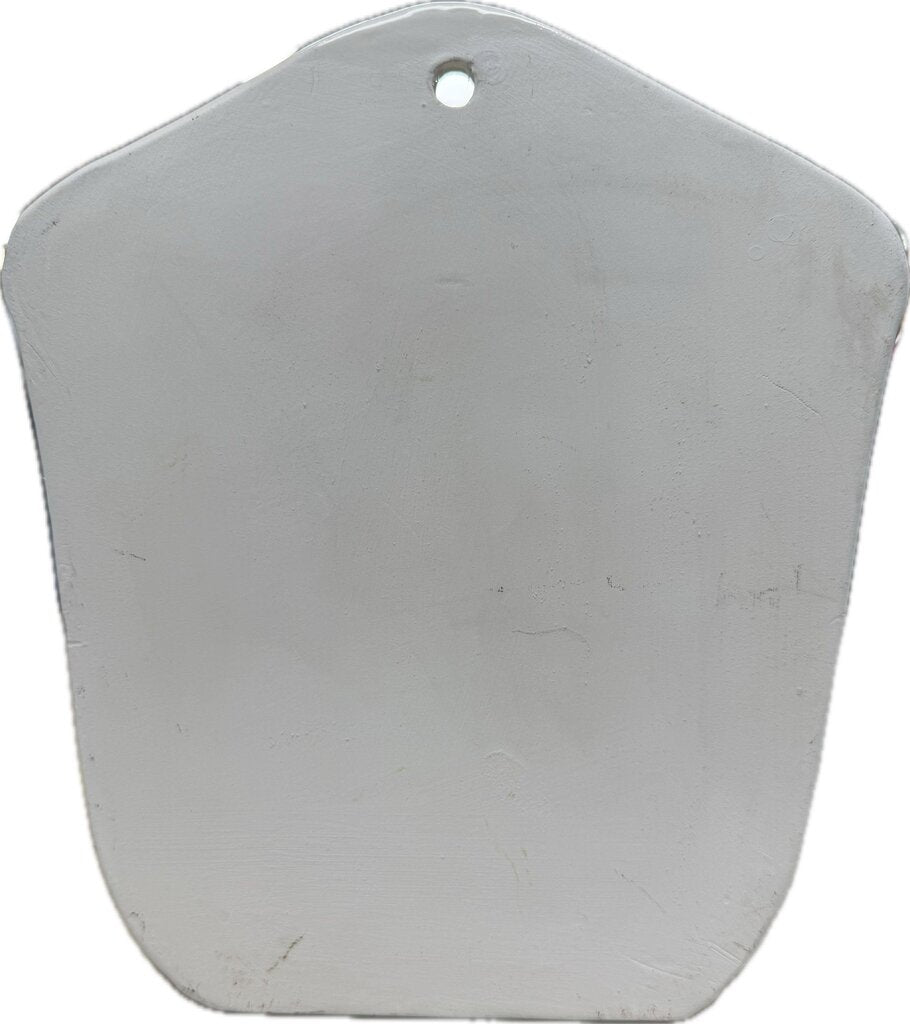 HEN AND ROOSTER CERAMIC WALL POCKET 8.5X7.5X3.5
