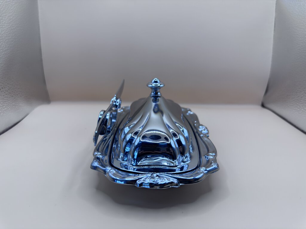 STAINLESS BUTTER DISH