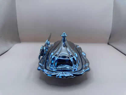 STAINLESS BUTTER DISH
