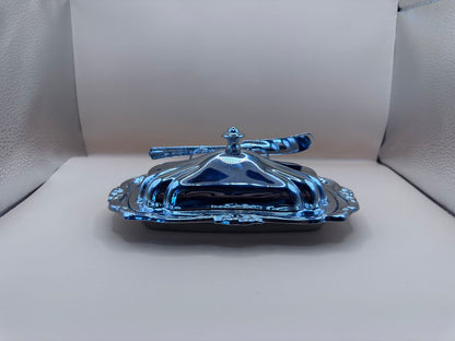 STAINLESS BUTTER DISH
