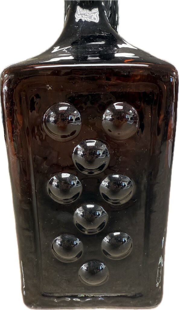 MCM RARE 1960S EMPOLI ITALY 15 IN HOBNAIL DECANTER
