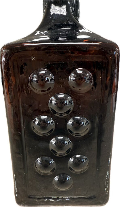 MCM RARE 1960S EMPOLI ITALY 15 IN HOBNAIL DECANTER