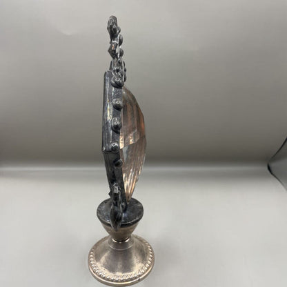 STERLING SILVER BASE CRYSTAL DECOR