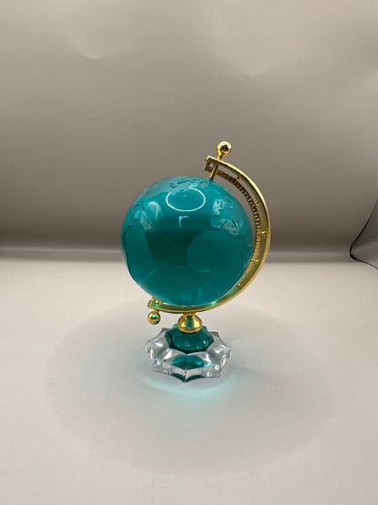TEAL CRYSTAL GLOBE