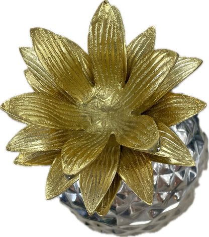 PINEAPPLE ICE BUCKET OR COOKIE JAR 13"