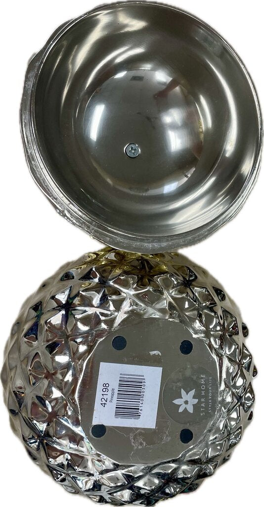 PINEAPPLE ICE BUCKET OR COOKIE JAR 13"