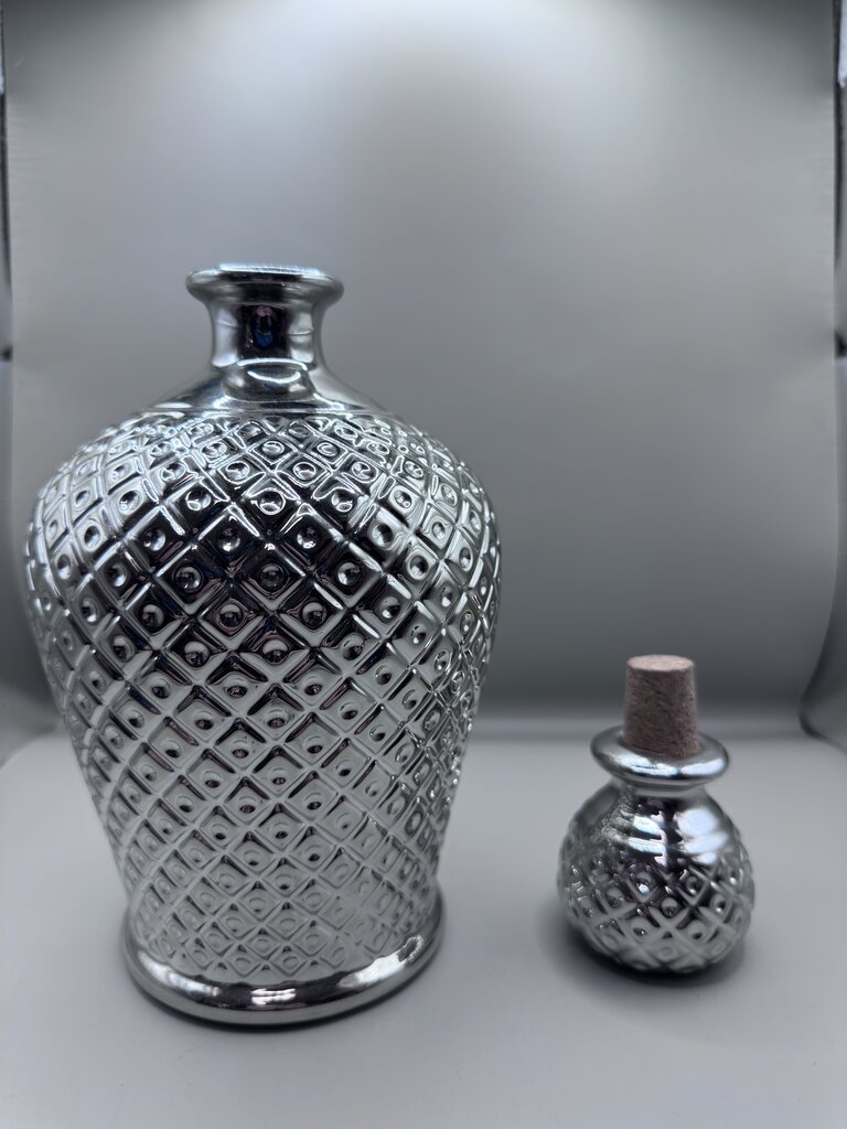 SILVER DECANTER