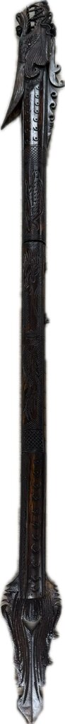 DRAGON CARVED DART BLOWGUN