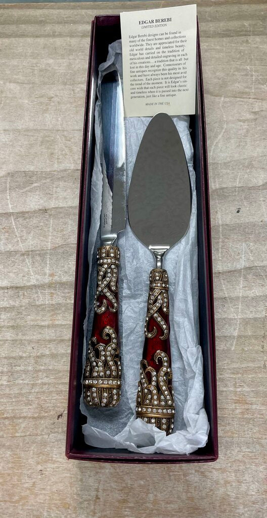 LIMITED EDITION EDGAR BEREBI SERVING SET