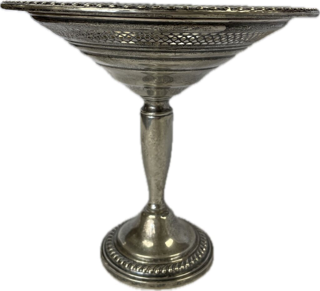 STERLING SILVER COMPOTE DISH