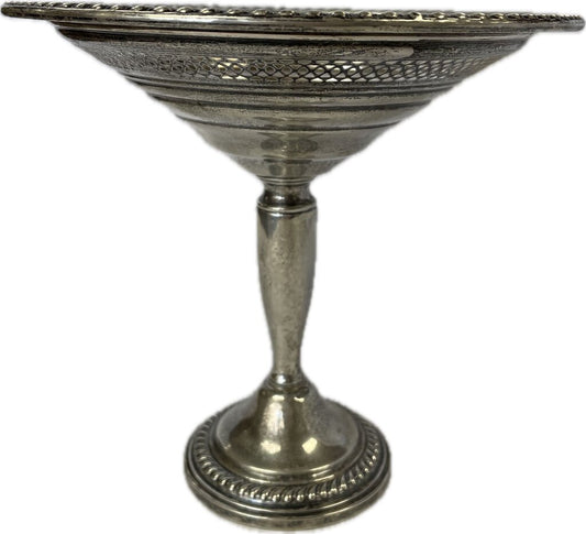 STERLING SILVER COMPOTE DISH
