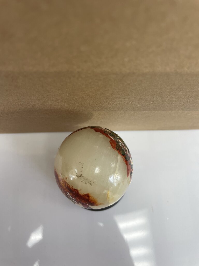 MARBLE JESUS EGG 3"
