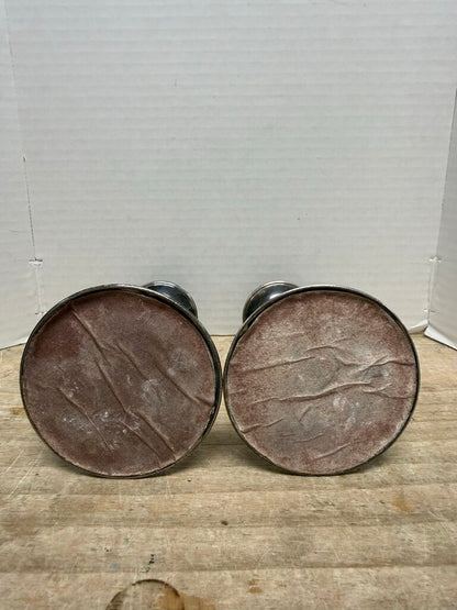VINTAGE CANDLE STICK STERLING VICTORIAN CLASSIC ANGEL STICKS SET OF 2