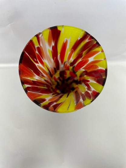 ART DECO WELZ SPATTER VASE (AS IS)
