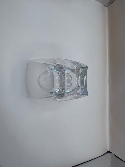 VERA WANG WEGDEWOOD CRYSTAL GLASSES SET OF 6
