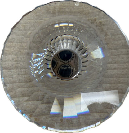 SWAROVSKI CRYSTAL WINE GLASSES (NEW)