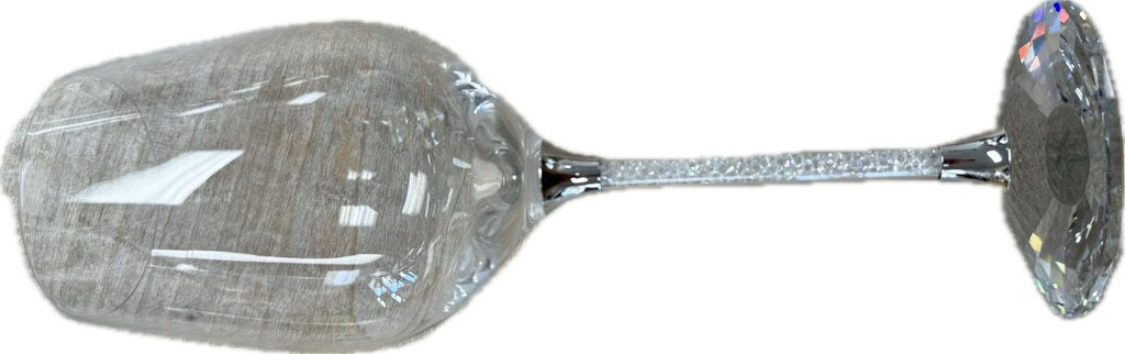 SWAROVSKI CRYSTAL WINE GLASSES (NEW)